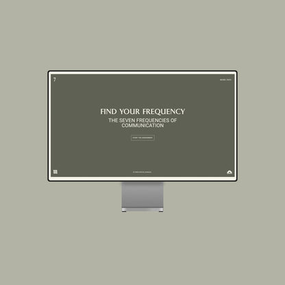The Assessment: The Seven Frequencies of Communication (Digital)